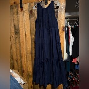 Evereve Deep Blue Maxi Dress